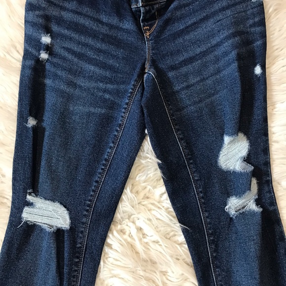 🌿 Maternity Full-Panel Boot-Cut Jeans - Picture 4 of 9